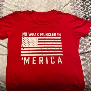 Patriotic pump tshirt